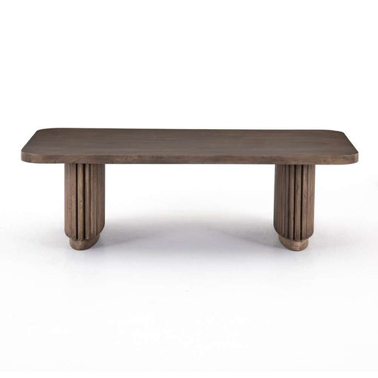 Four Hands - Rutherford Coffee Table - Reclaimed Ashen Brown - 108893-001 veiw 2