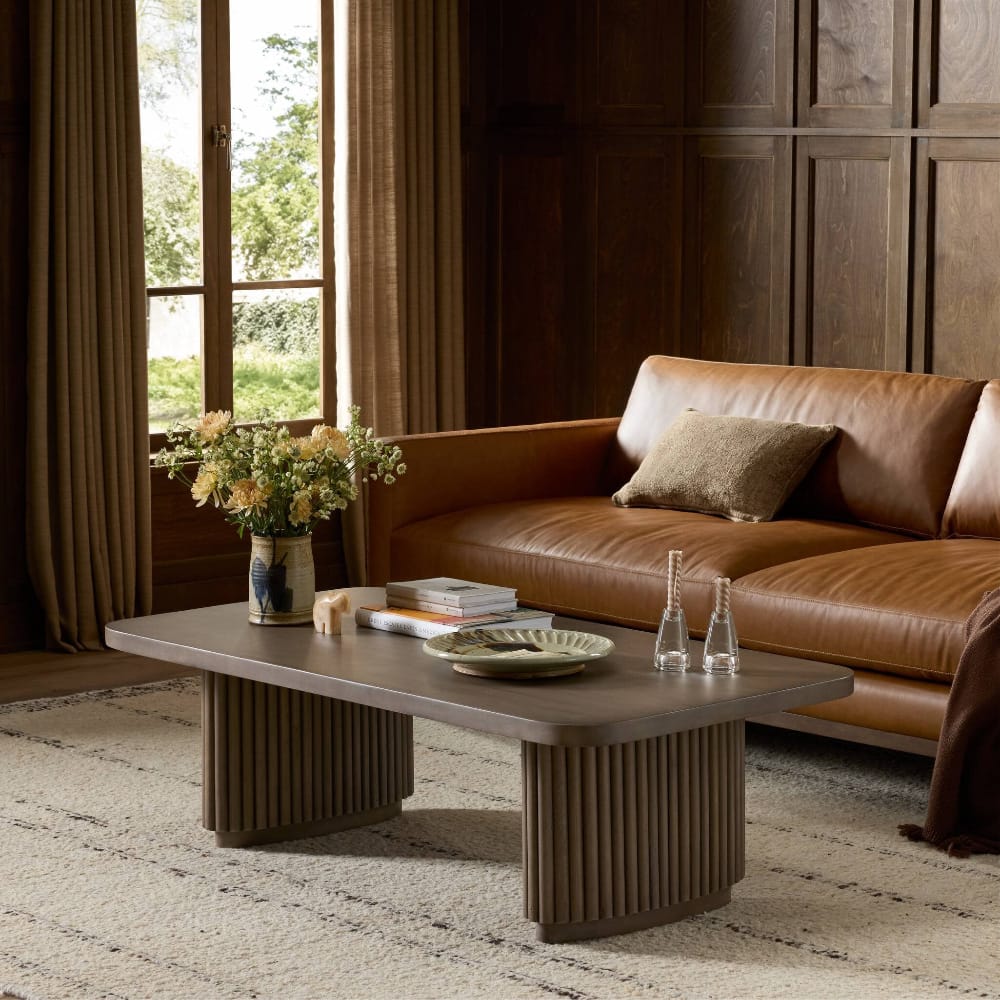 Four Hands - Rutherford Coffee Table - Reclaimed Ashen Brown - 108893-001 veiw 11