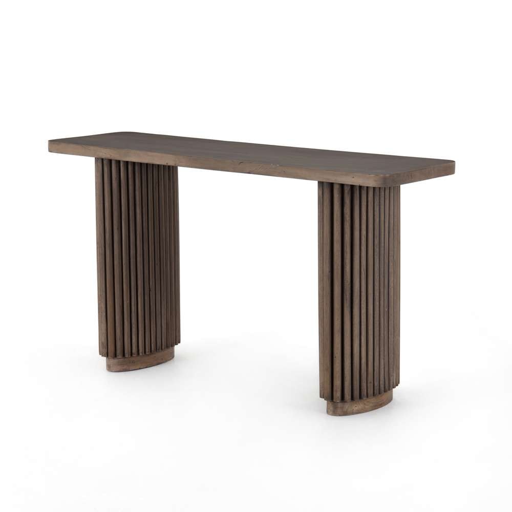 Four Hands - Rutherford Console Table - Ashen Brown - 108655-001 veiw 1