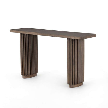 Four Hands - Rutherford Console Table - Ashen Brown - 108655-001 veiw 1