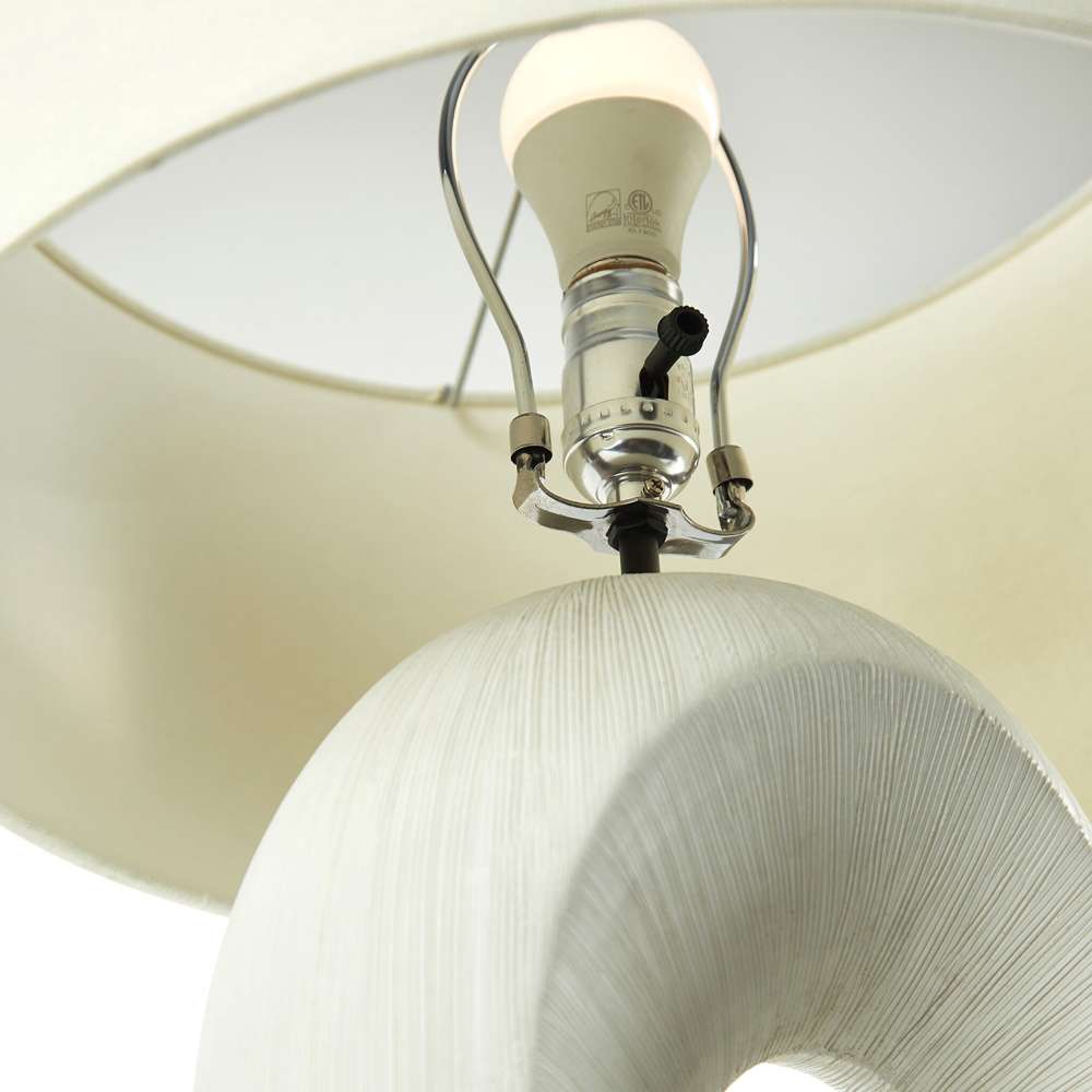 Four Hands - Ryker - Komi Table Lamp - Textured Matte White - 229616-001 veiw 2