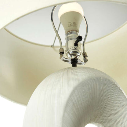 Four Hands - Ryker - Komi Table Lamp - Textured Matte White - 229616-001 veiw 2