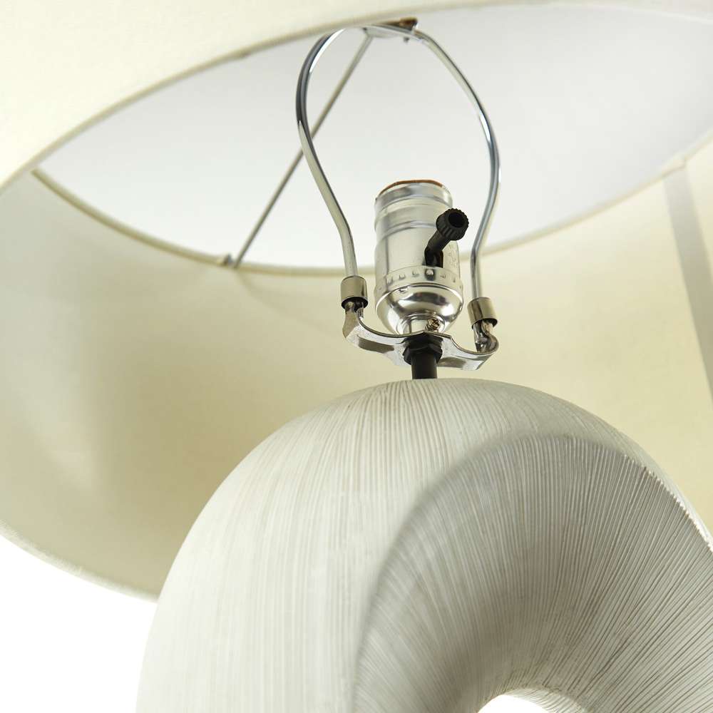 Four Hands - Ryker - Komi Table Lamp - Textured Matte White - 229616-001 veiw 4