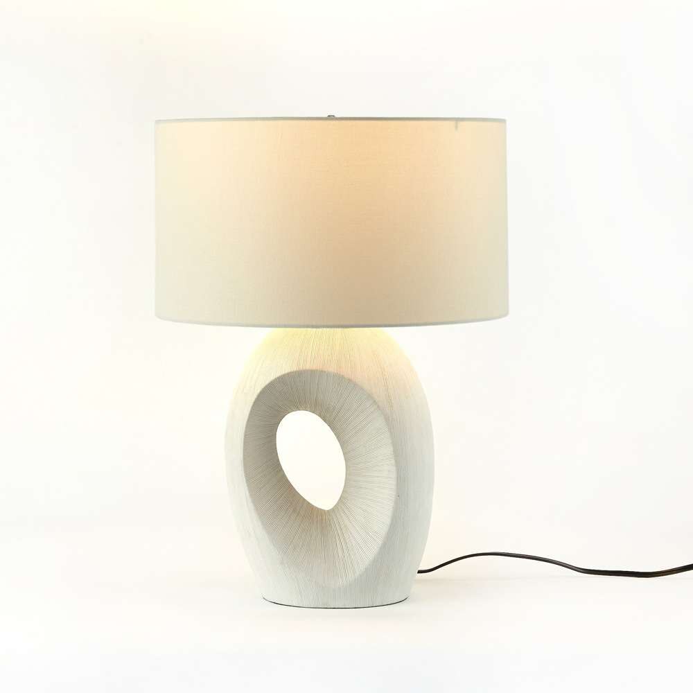 Four Hands - Ryker - Komi Table Lamp - Textured Matte White - 229616-001 veiw 12