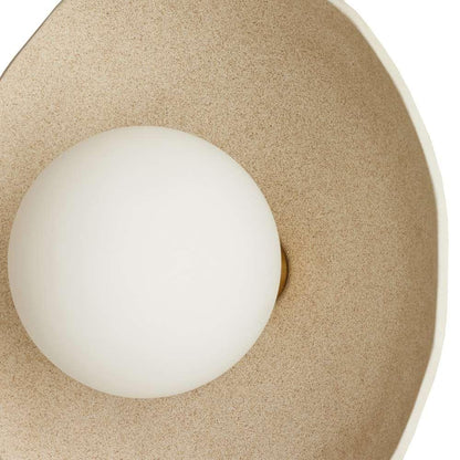 Four Hands - Ryker - Organic Ceramic Sconce - Light Sand - 237030-001 veiw 4