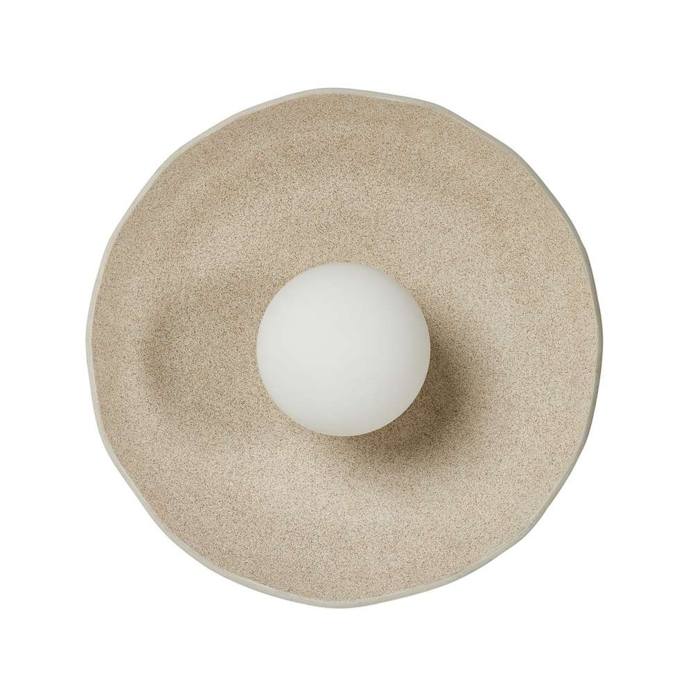 Four Hands - Ryker - Organic Ceramic Sconce - Light Sand - 237030-001 veiw 7