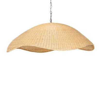 Four Hands - Ryker - Overscale Woven Rattan Pendant - Natural - 230938-001 veiw 9