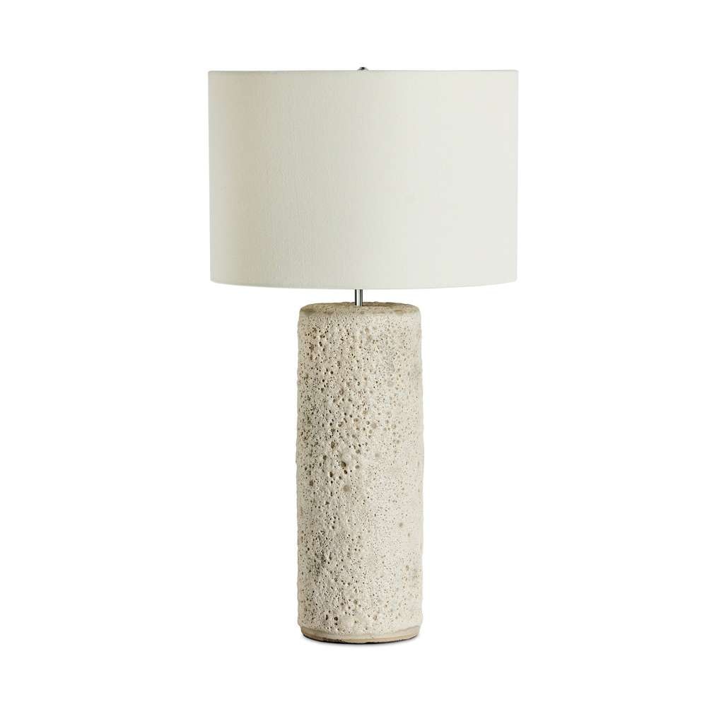Four Hands - Ryker - Ozer Table Lamp - Reactive White Glaze - 235066-001 veiw 1