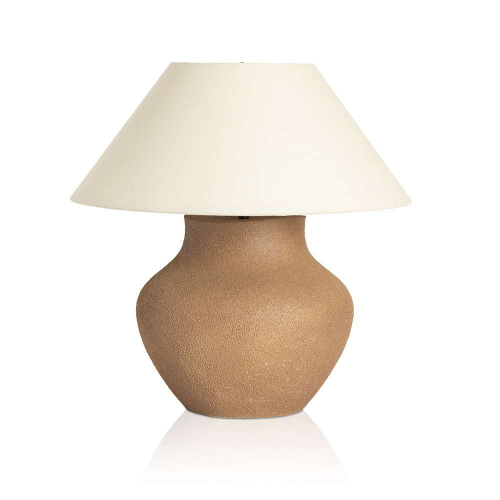 Four Hands - Ryker - Parma Ceramic Table Lamp - Dark Sand - 235155-001 veiw 1