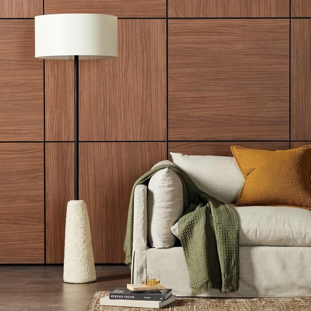 Four Hands - Ryker - Wren Floor Lamp - Reactive White Glaze - 229282-002 veiw 7