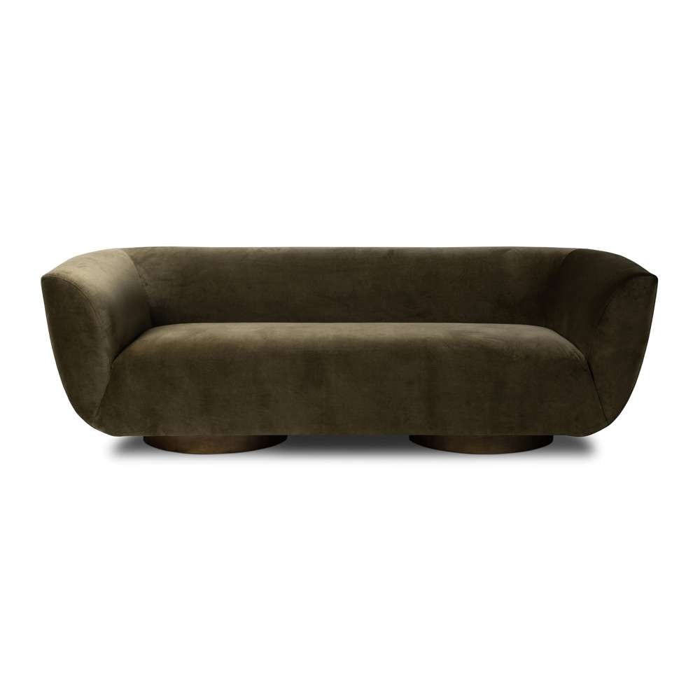 Four Hands - Sabine Sofa - Surrey Olive - 226558-003 veiw 2