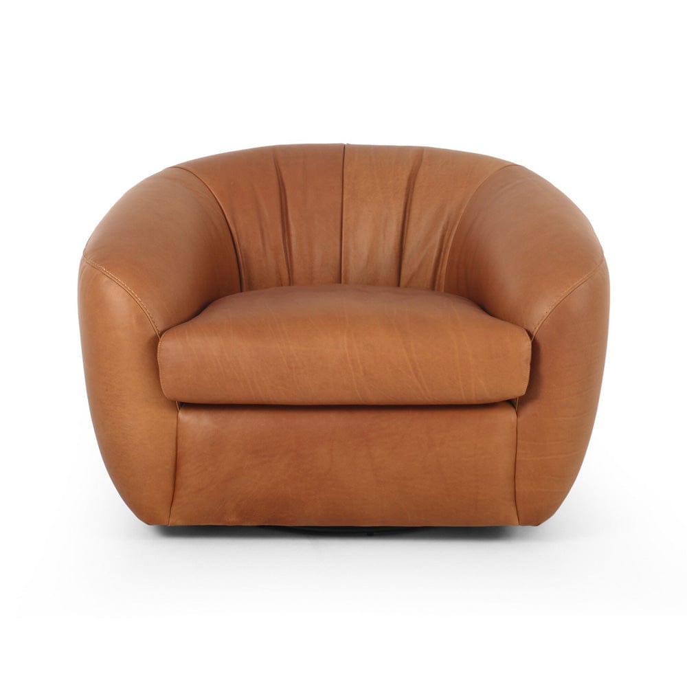 Four Hands - Saldana Swivel Chair - Lorento Cognac - 242319-001 view 1