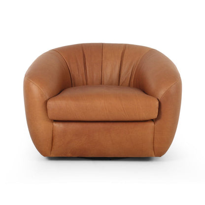 Four Hands - Saldana Swivel Chair - Lorento Cognac - 242319-001 view 1