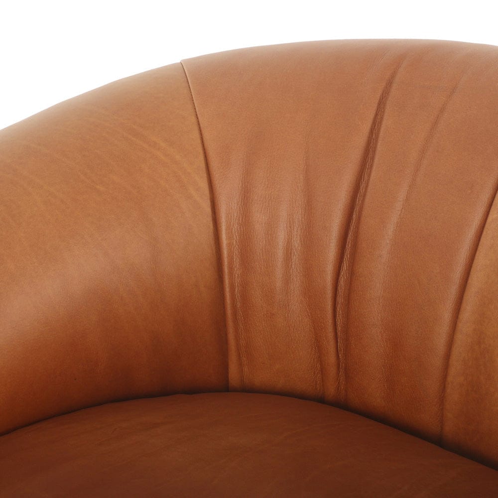 Four Hands - Saldana Swivel Chair - Lorento Cognac - 242319-001 view 11
