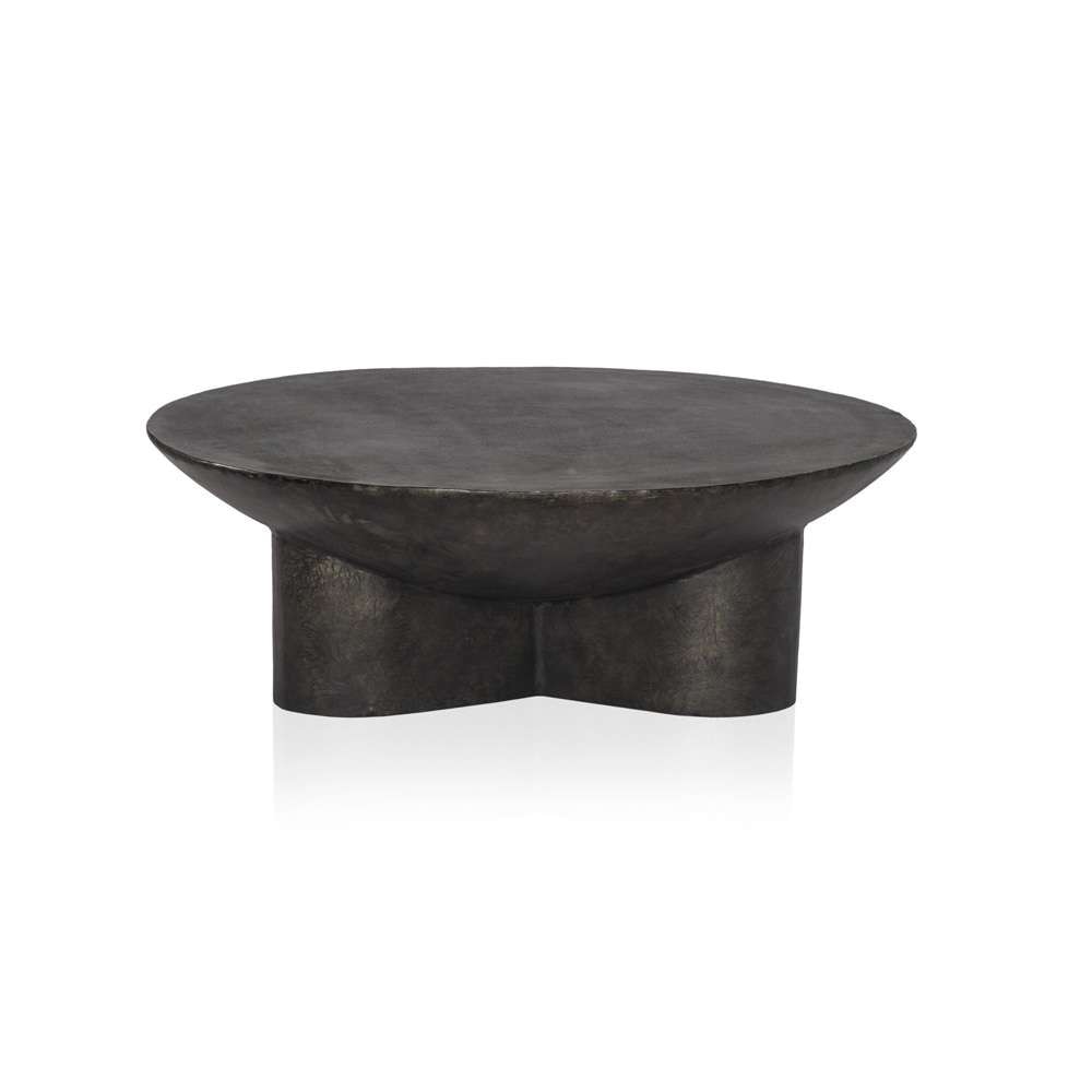 Four Hands - Sante Coffee Table - Raw Black - 232595-001 veiw 2
