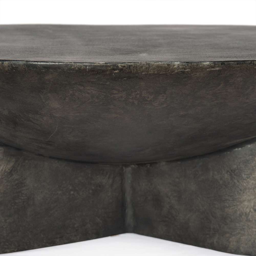Four Hands - Sante Coffee Table - Raw Black - 232595-001 veiw 8
