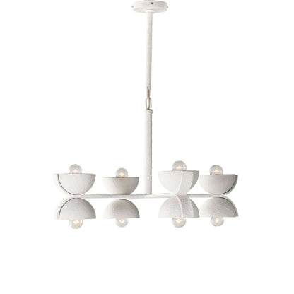 Four Hands - Santorini Chandelier - Matte White Plaster - 225206-002 veiw 1