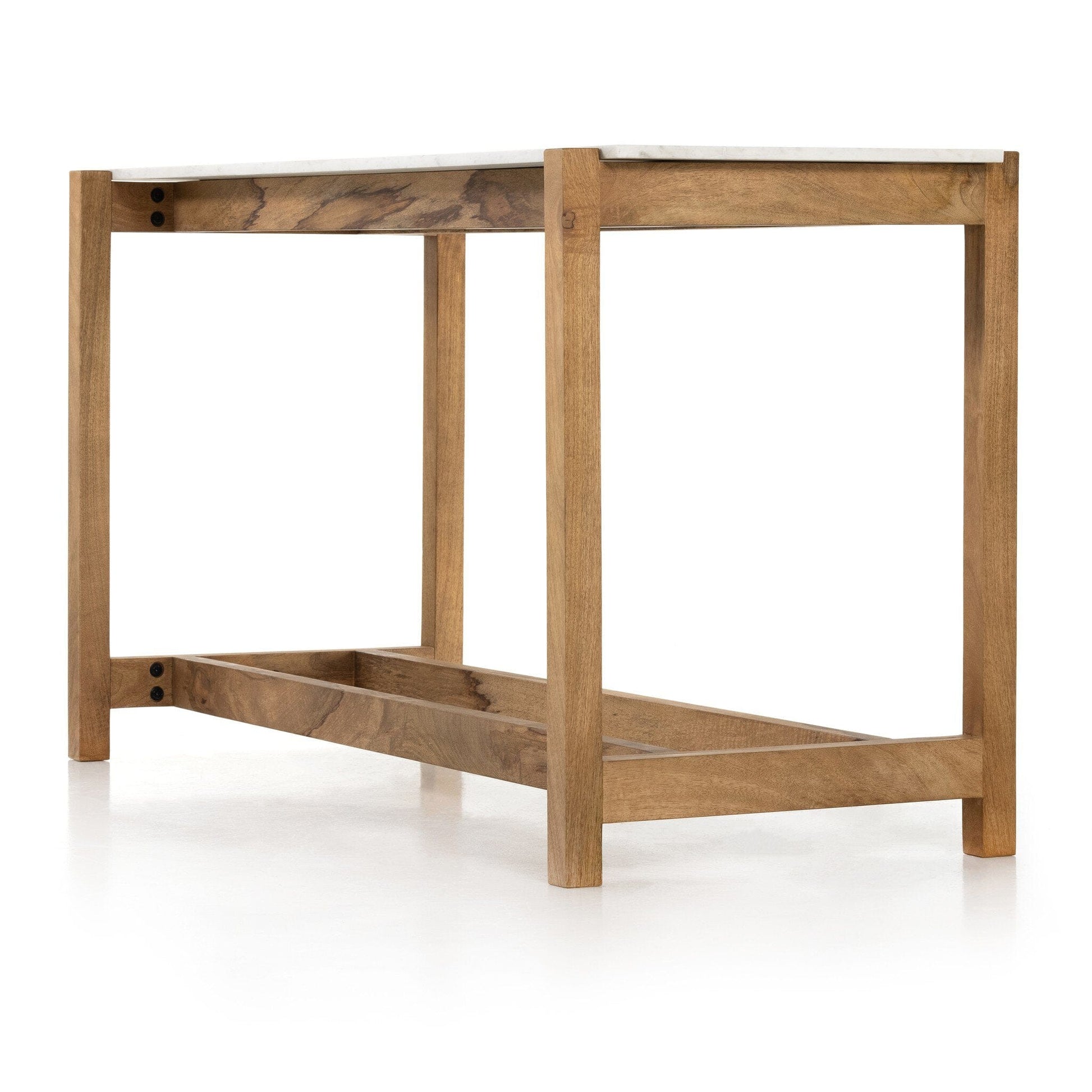 Four Hands - Scout Bar + Counter Table - Polished White Marble - 224598-008 view 6
