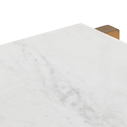 Four Hands - Scout Bar Table - Honed White Marble - 224598-002 view 8