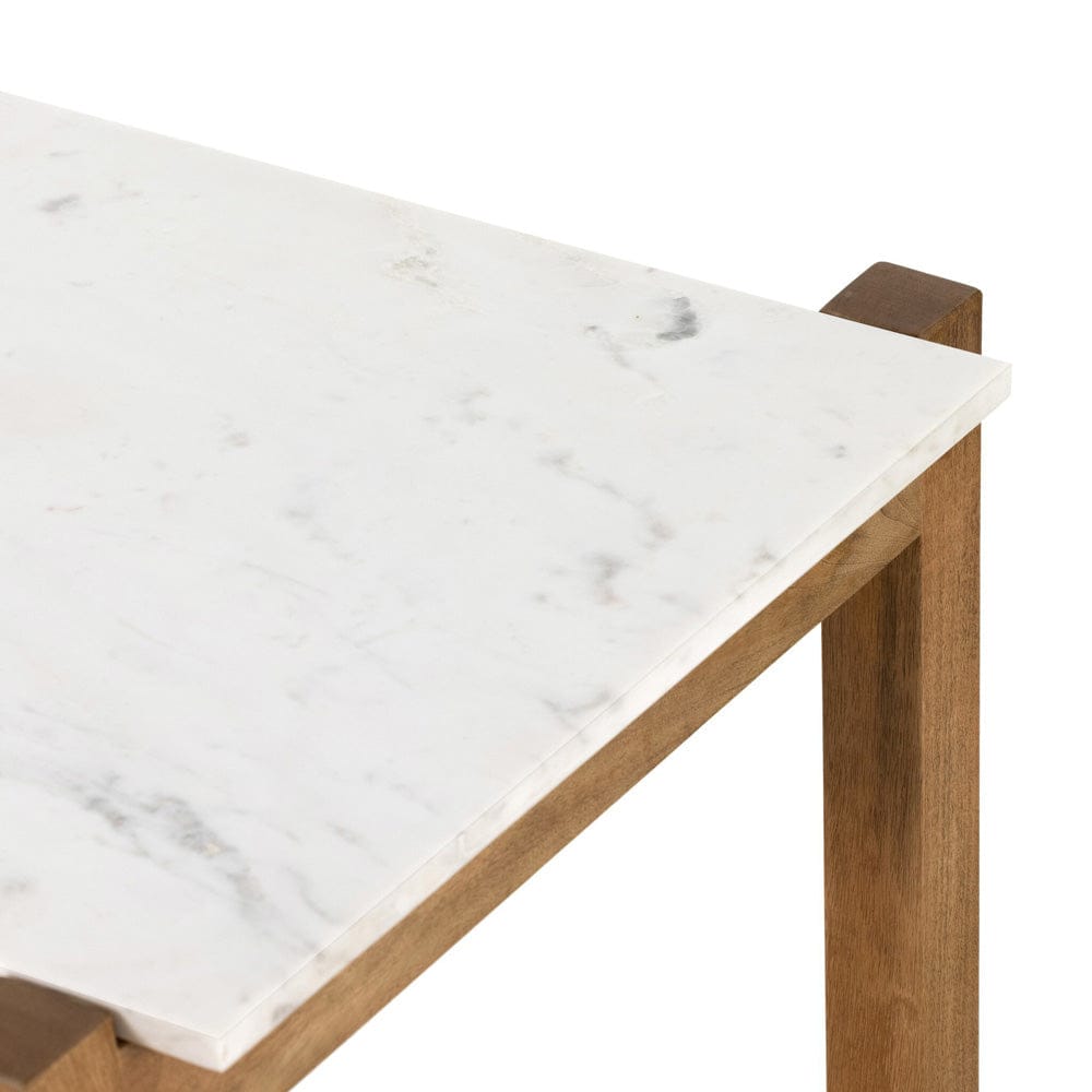 Four Hands - Scout Bar Table - Honed White Marble - 224598-002 view 9