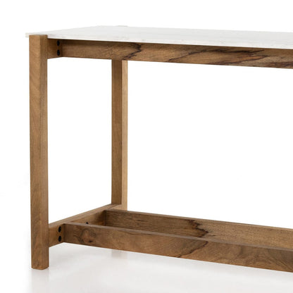 Four Hands - Scout Bar Table - Honed White Marble - 224598-002 view 10