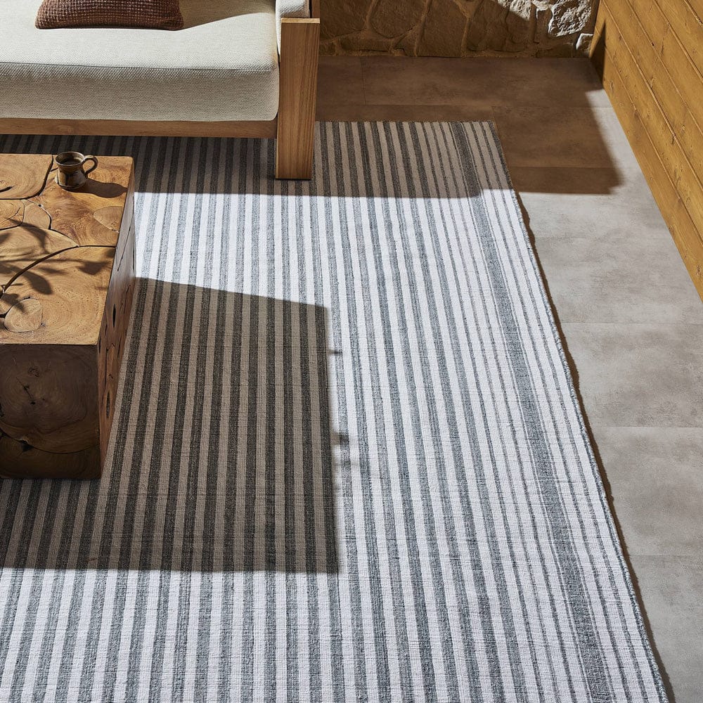 Four Hands - Selena Outdoor Rug - Blue Stripe - 241920-005 view 2