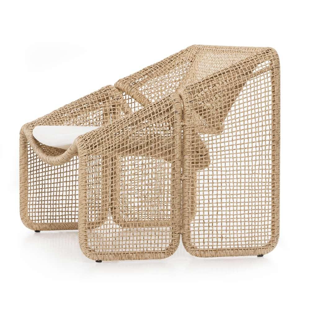 Four Hands - Selma Outdoor Chair - Faux Hyacinth - 226882-003 veiw 3