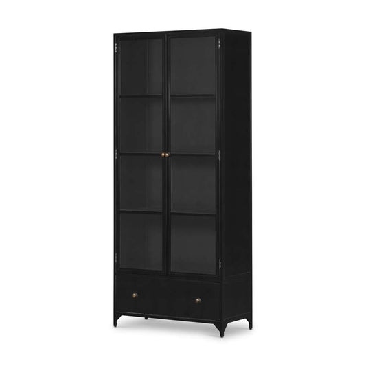 Four Hands - Shadow Box Cabinet - Black - 225768-001 veiw 1