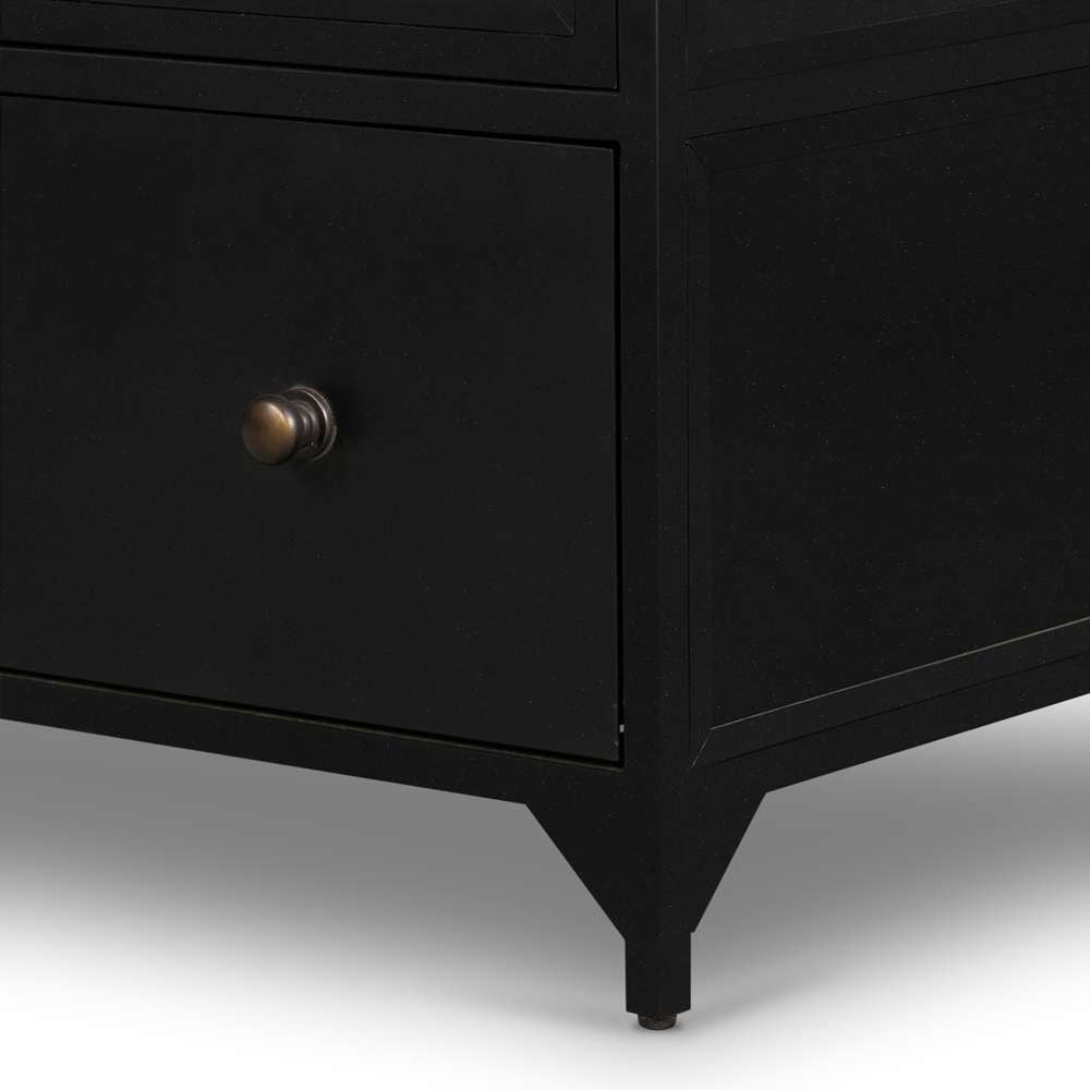 Four Hands - Shadow Box Cabinet - Black - 225768-001 veiw 3