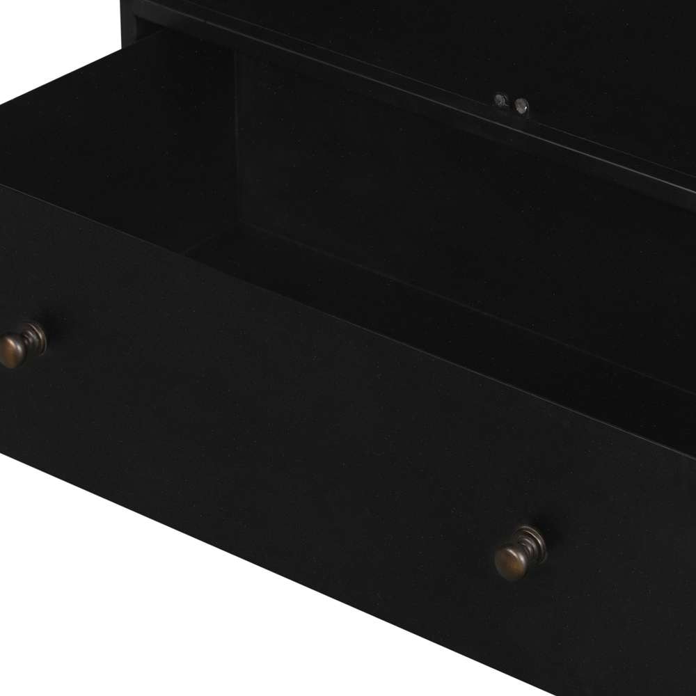 Four Hands - Shadow Box Cabinet - Black - 225768-001 veiw 4