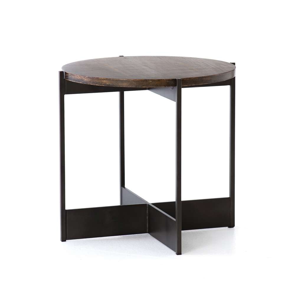 Four Hands - Shannon End Table - English Brown Oak - 100363-002 veiw 1