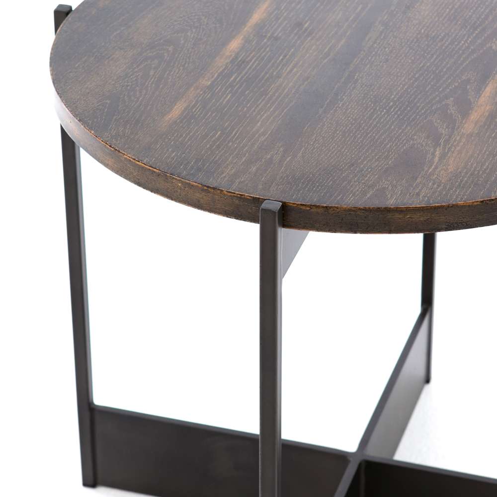 Four Hands - Shannon End Table - English Brown Oak - 100363-002 veiw 4