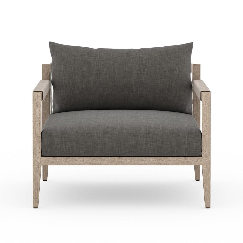Four Hands - Sherwood Outdoor Chair, Washed Brown - Venao Charcoal - JSOL-10002K-562 view 1