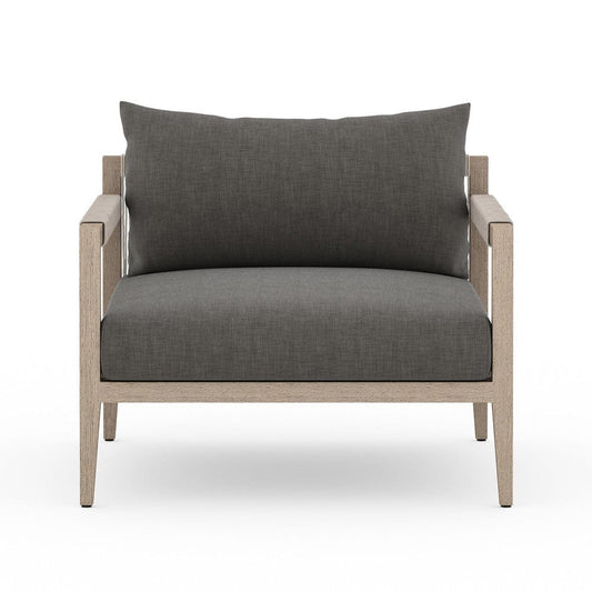 Four Hands - Sherwood Outdoor Chair, Washed Brown - Venao Charcoal - JSOL-10002K-562 view 1