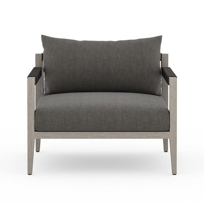Four Hands - Sherwood Outdoor Chair, Weathered Grey - Venao Charcoal - JSOL-10001K-562 view 1