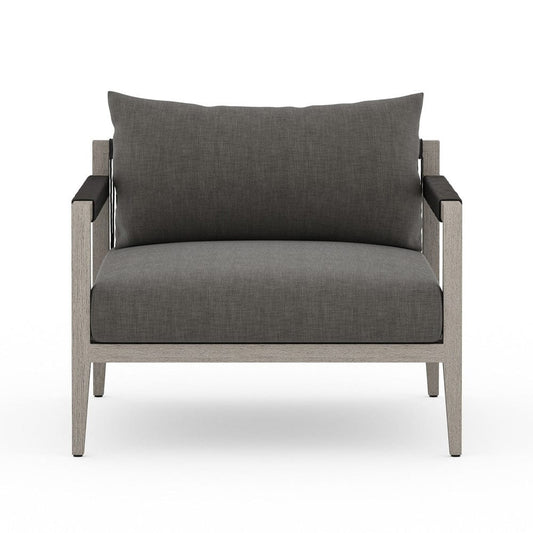 Four Hands - Sherwood Outdoor Chair, Weathered Grey - Venao Charcoal - JSOL-10001K-562 view 1