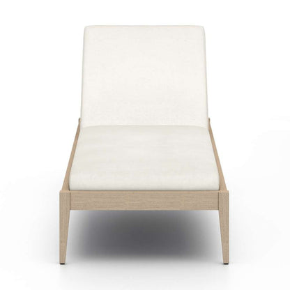 Four Hands - Sherwood Outdoor Chaise, Washed Brown - Venao Ivory - 226912-014 veiw 2