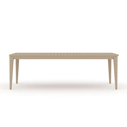 Four Hands - Sherwood Outdoor Dining Table - Washed Brown-FSC - 226821-001 veiw 2