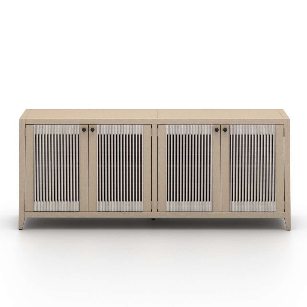 Four Hands - Sherwood Outdoor Sideboard - Washed Brown-FSC - 226945-001 veiw 2