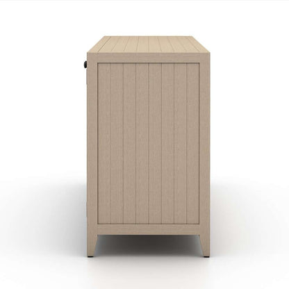 Four Hands - Sherwood Outdoor Sideboard - Washed Brown-FSC - 226945-001 veiw 4