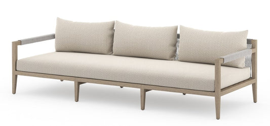 Four Hands - Sherwood Outdoor Sofa-93in-Brown/Faye San - JSOL-10202K-971 veiw 1