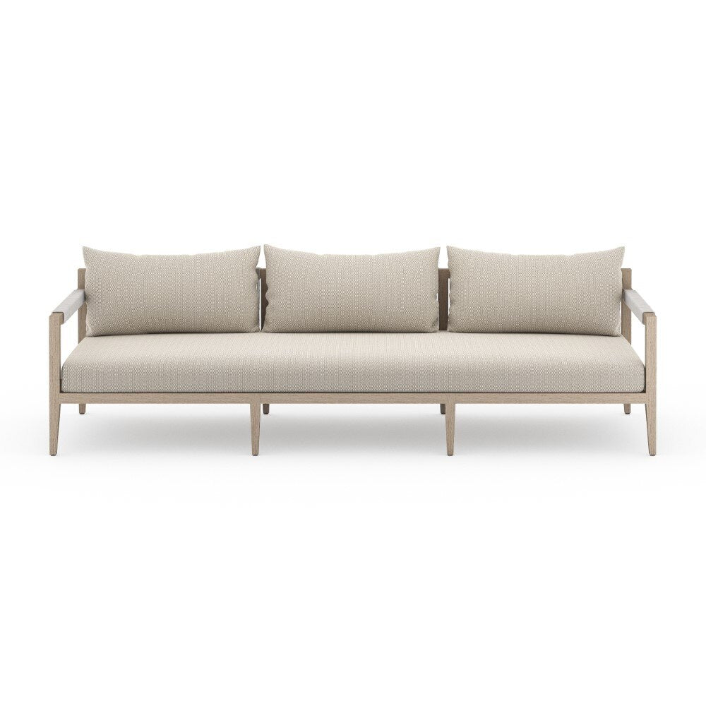 Four Hands - Sherwood Outdoor Sofa-93in-Brown/Faye San - JSOL-10202K-971 veiw 2