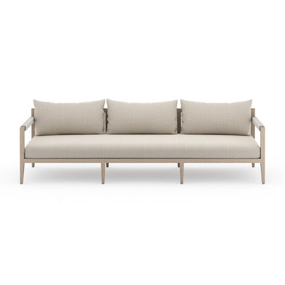 Four Hands - Sherwood Outdoor Sofa-93in-Brown/Faye San - JSOL-10202K-971 veiw 2