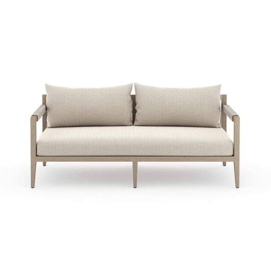Four Hands - Sherwood Outdoor Sofa, Washed Brown - Faye Sand - JSOL-10102K-971 view 1