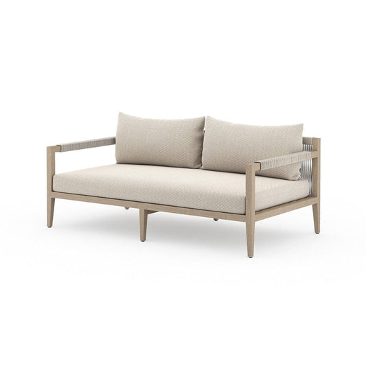 Four Hands - Sherwood Outdoor Sofa, Washed Brown - Faye Sand - JSOL-10102K-971 view 2
