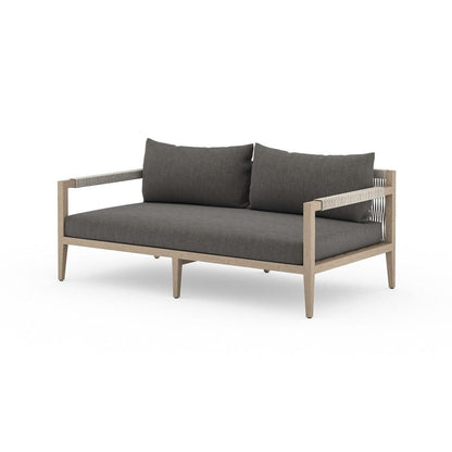 Four Hands - Sherwood Outdoor Sofa, Washed Brown - Venao Charcoal - JSOL-10102K-562 view 2