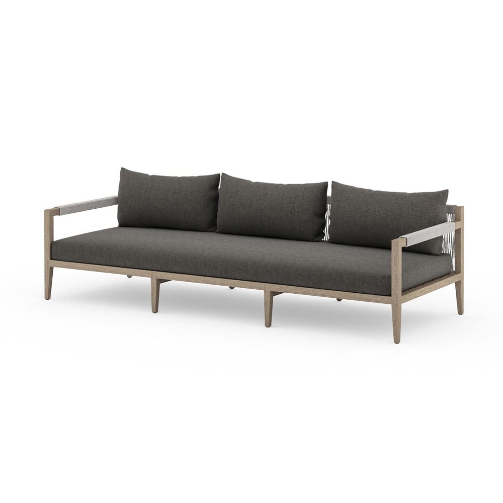 Four Hands - Sherwood Outdoor Sofa, Washed Brown - Venao Charcoal - JSOL-10202K-562 view 2