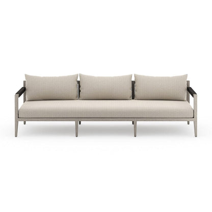 Four Hands - Sherwood Outdoor Sofa, Weathered Grey - Faye Sand - JSOL-10201K-971 view 1