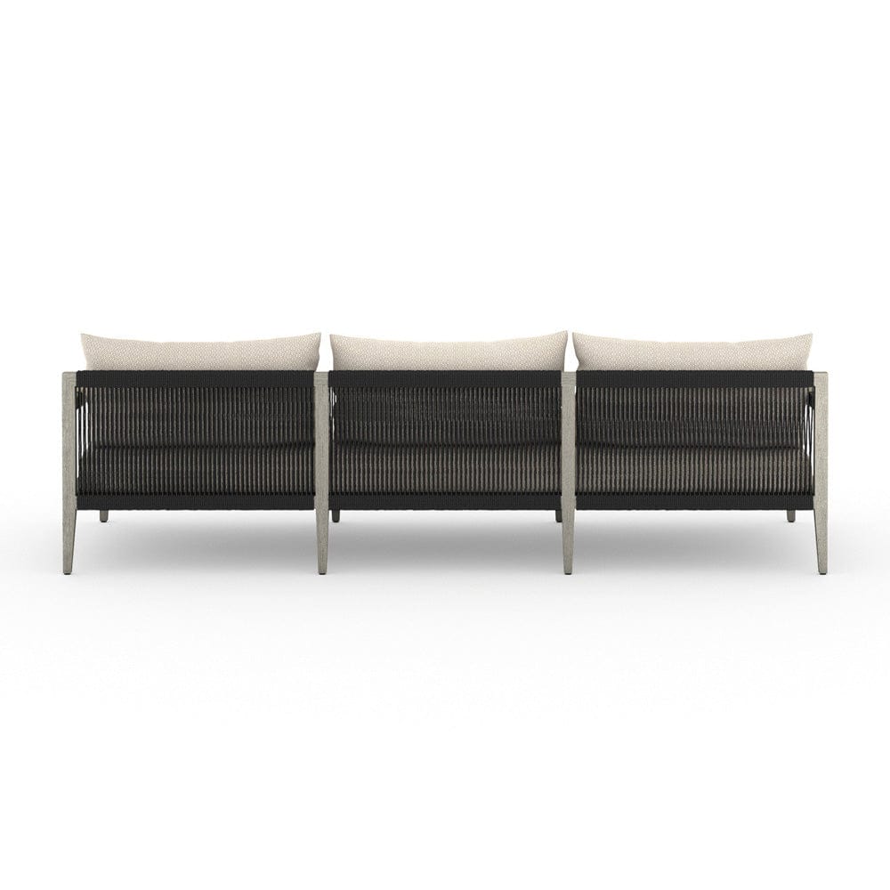 Four Hands - Sherwood Outdoor Sofa, Weathered Grey - Faye Sand - JSOL-10201K-971 view 5
