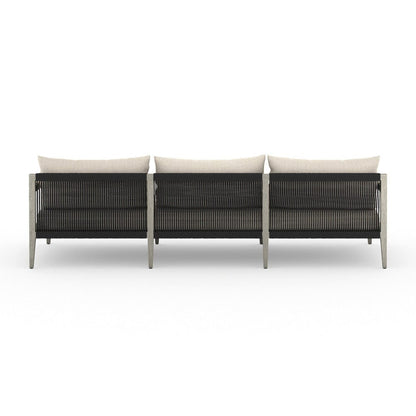 Four Hands - Sherwood Outdoor Sofa, Weathered Grey - Faye Sand - JSOL-10201K-971 view 5